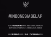 Aksi Protes “Indonesia Gelap” Berlanjut, Warga Sipil Turun ke Jalan