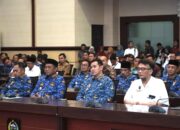 Bupati Luwu Hadiri Rapat Pleno TPAKD dan Pengukuhan Kepala OJK Sulselbar