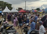 Ratusan Warga Serbu Pasar Murah Ramadhan di Sports Center Rappang