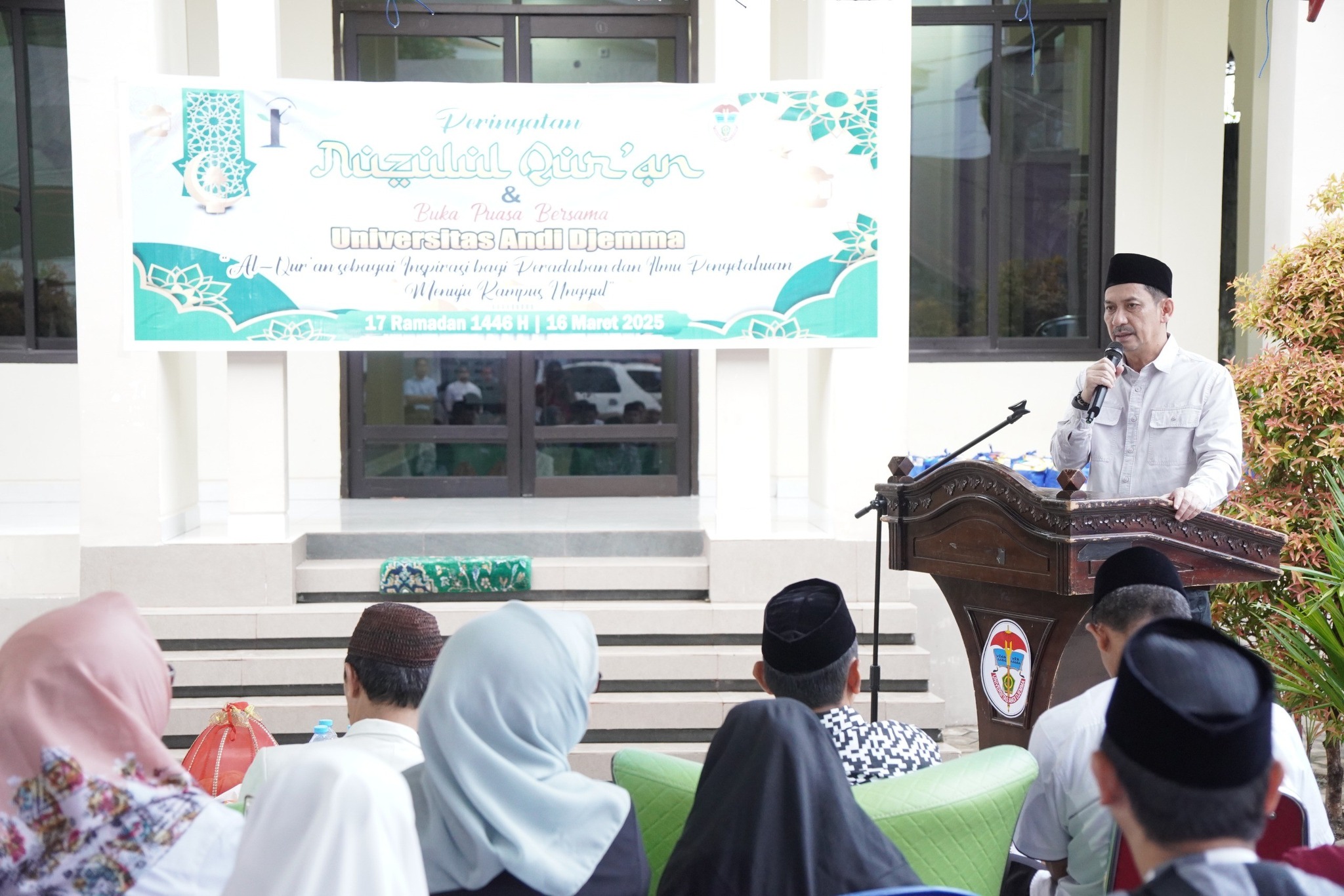 Pj Wali Kota Palopo Hadiri Peringatan Nuzulul Qur’an di Universitas Andi Djemma