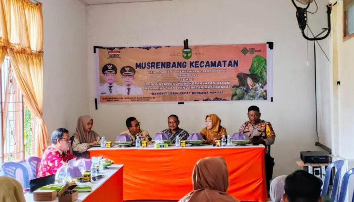 Bappelitbangda Rampungkan Musrenbang Tingkat Kecamatan