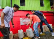 Giliran Warga Pesisir Makassar Dapat Bantuan Fasilitas Air Bersih dari RANS-Telkomsel
