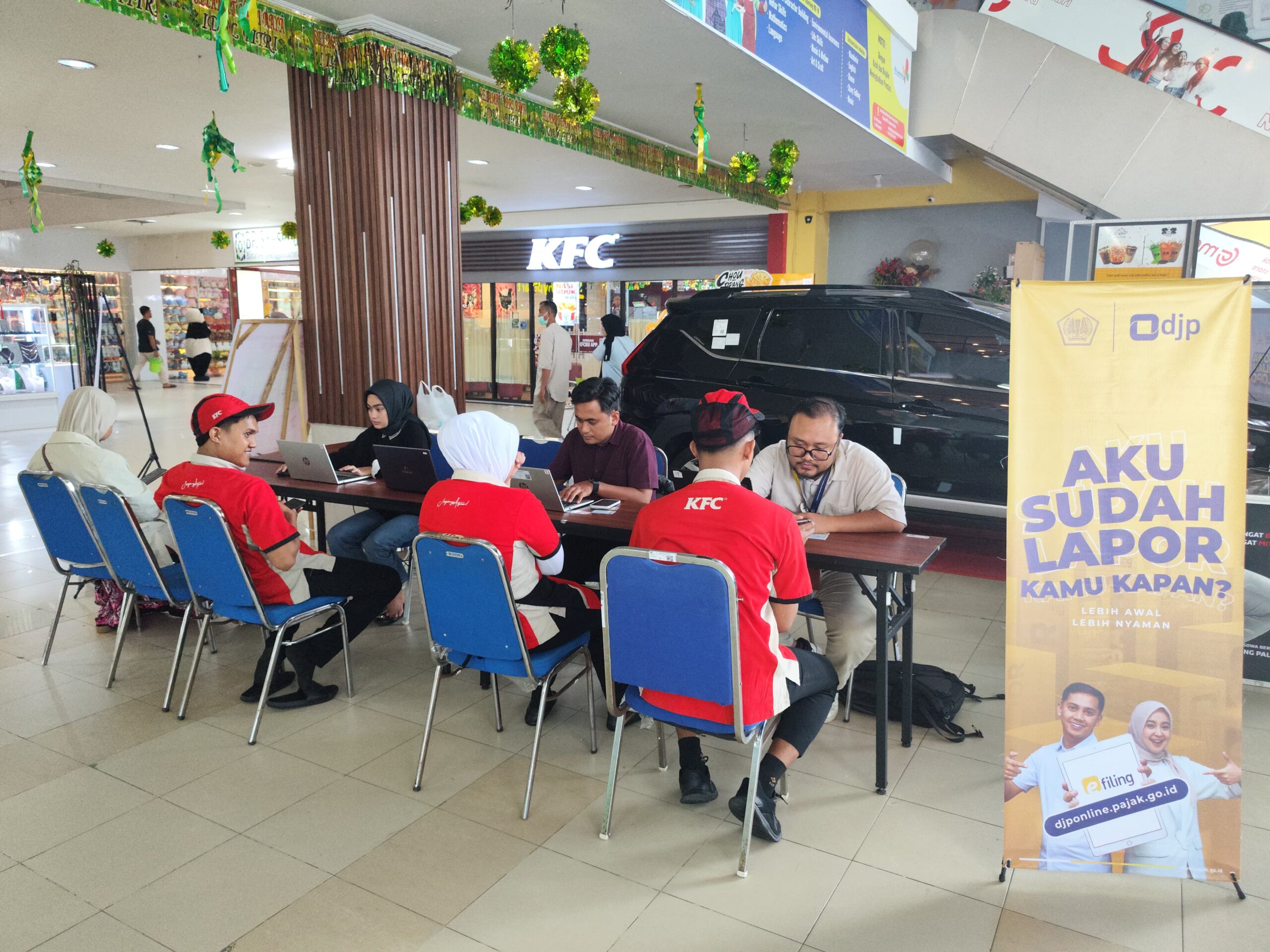 Pojok Pajak City Market Palopo Permudah Pelaporan SPT Tahunan