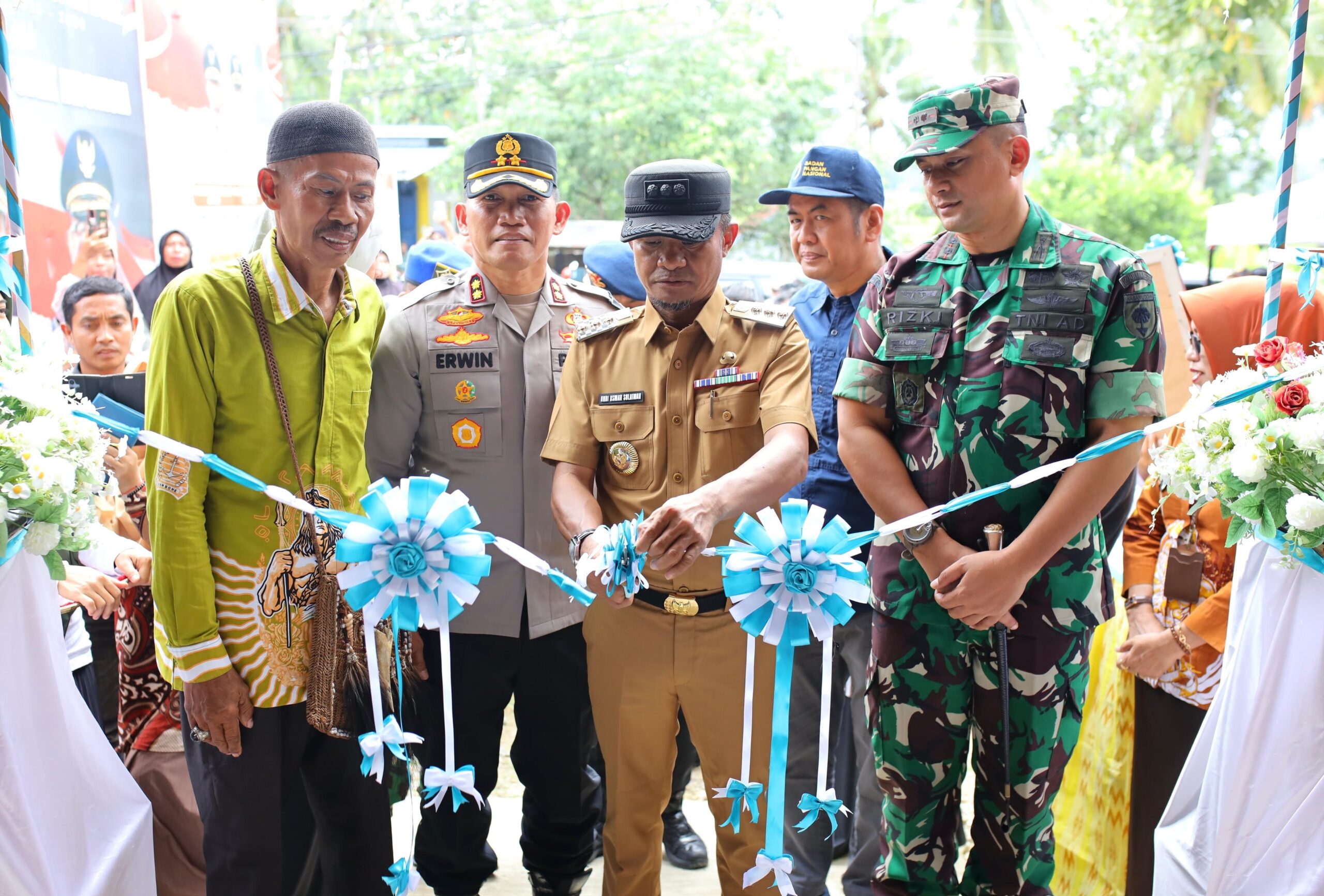 Jaga Stabilitas Harga, Bupati Bone Launching Kios Pangan di Cabalu