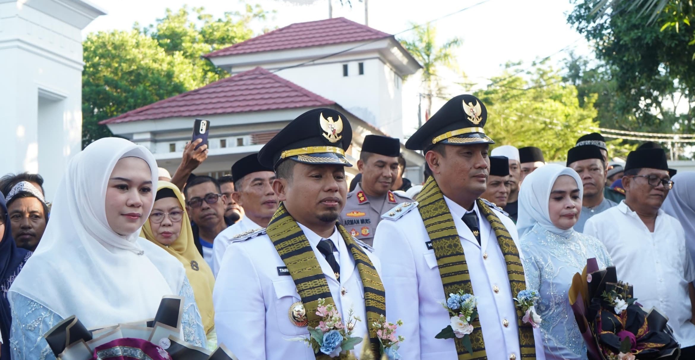 Disambut Meriah, Tasming Hamid Beri Salam Hangat untuk Warga