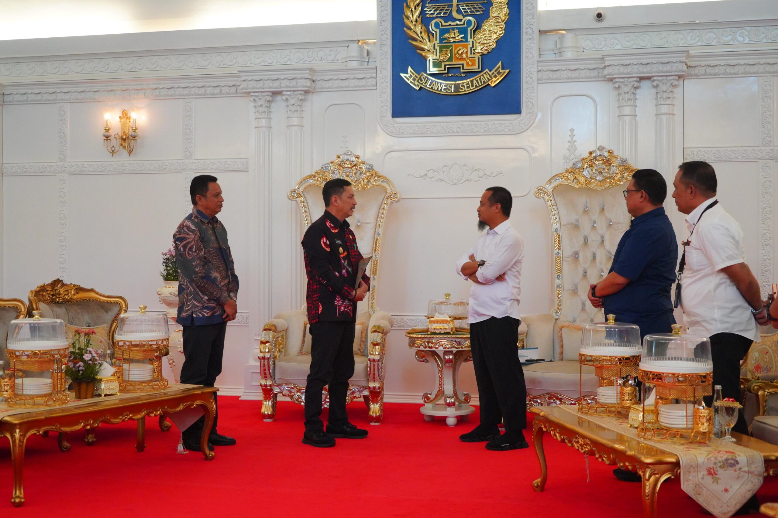 Pj Wali Kota Palopo Laporkan Persiapan PSU ke Gubernur Sulsel