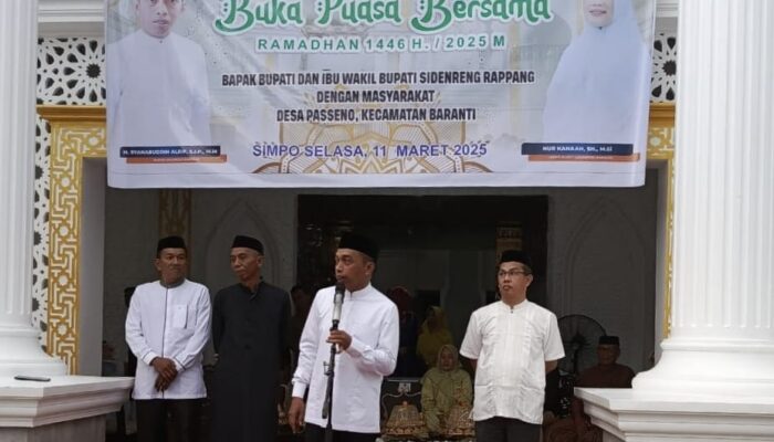 Safari Ramadan di Baranti, Bupati Sidrap Sentil Pejabat yang Mager