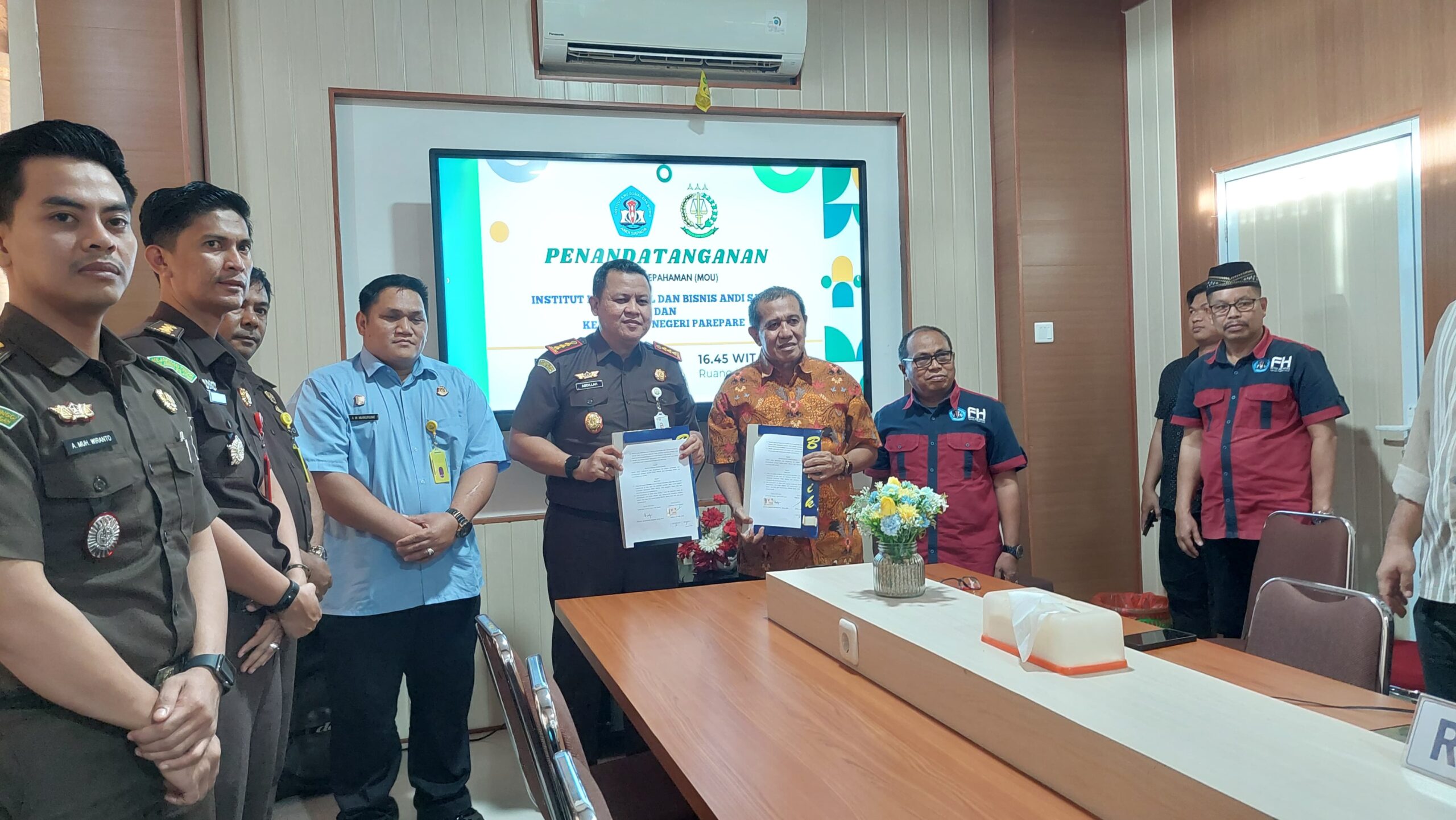 IAS dan Kejaksaan Negeri Parepare Jalin Kerja Sama di Bidang Hukum