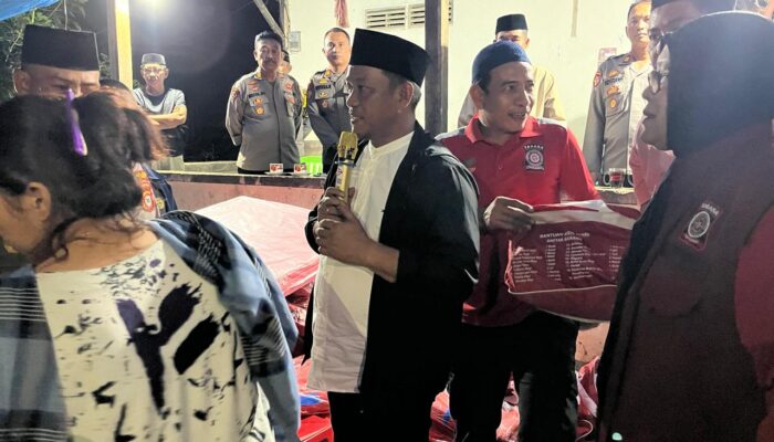 Patahudding Turun Langsung ke Suli Barat, Pastikan Korban Kebakaran Dapat Bantuan