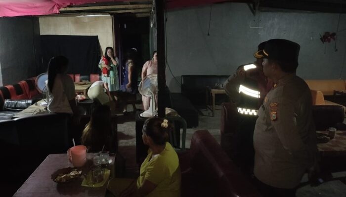 Polres Sidrap Pastikan Kafe Ballo Tutup di Bulan Ramadan, Kabag Ops Pimpin Patroli Malam