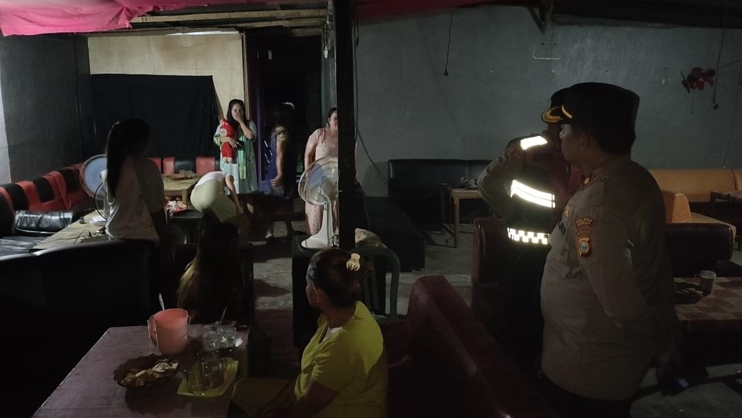 Polres Sidrap Pastikan Kafe Ballo Tutup di Bulan Ramadan, Kabag Ops Pimpin Patroli Malam