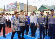 Bupati Sidrap Hadiri Apel Operasi Ketupat 2025 di Polres Sidrap