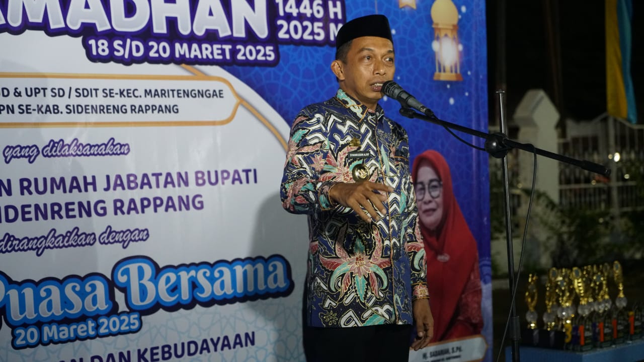 Bupati Sidrap Tutup Gema Ramadan 2025, Ini Pesannya