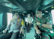 Menko PMK, Kapolri, dan Panglima TNI Pantau Arus Mudik 2025 Lewat Patroli Udara