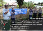Minimalisir Kecelakaan, Satlantas Polres Sidrap Pasang Baliho Peringatan