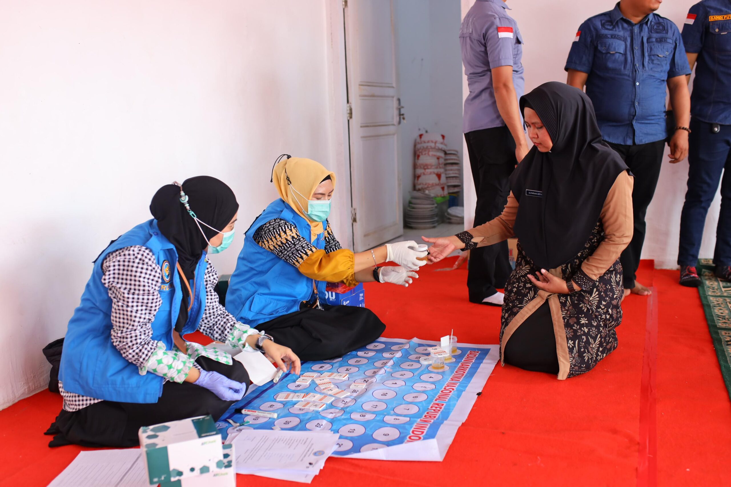 Bupati Bone Tes Urine 50 Calon PPPK Bone