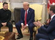 Trump dan Zelensky Cekcok di Gedung Putih