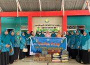 TP PKK Luwu Gelar “Ramadhan Berbagi” di Ponpes dan Lokasi Kebakaran