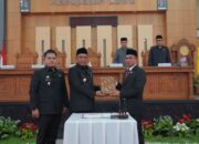 Bupati dan Wakil Bupati Luwu Hadiri Rapat Paripurna DPRD Bahas LKPJ 2024