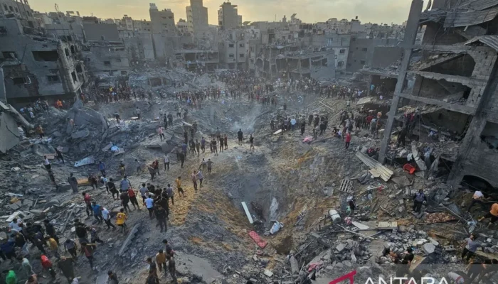 Warga Gaza Dipaksa Mengungsi Lagi di Tengah Perayaan Idul Fitri