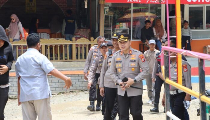 Tinjau Objek Wisata Wai Tiddo, Kapolres Luwu Siapkan Pos Pengamanan
