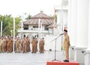 Pj Wali Kota Palopo Pimpin Apel Gabungan dan Halal Bihalal Usai Libur Idulfitri
