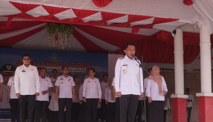 Bupati Syaharuddin Ajak P3K Sidrap Tingkatkan Kinerja Pelayanan Publik