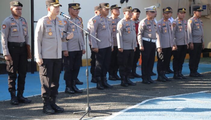 Apel Perdana, Kapolres Baru Palopo Tekankan Netralitas Polri Jelang PSU