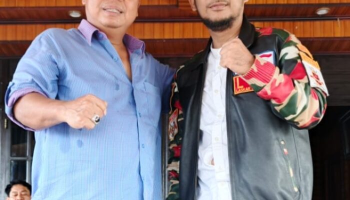 Lurah Benteng Andi Rahmat Silaturahmi Bersama Ketum LMP Pusat Arsyad Cannu