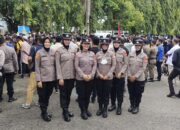 Humanis dan Profesional, Polres Sidrap Dapat Apresiasi dari Peserta Aksi