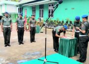 Dandenpom XIV/1 Pimpin Sertijab Dansubdenpom Takalar, Bantaeng, dan Bulukumba