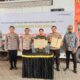 MDA dan Polda Sulsel Teken Naskah Hibah dan Serahkan Hibah Kendaraan Operasional
