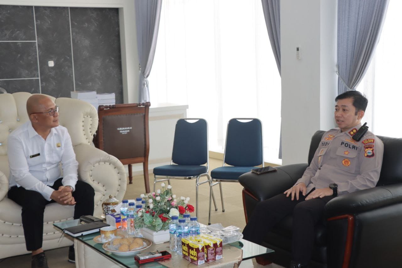 Kapolres Palopo Kunjungi DPRD, Bahas Stabilitas Keamanan