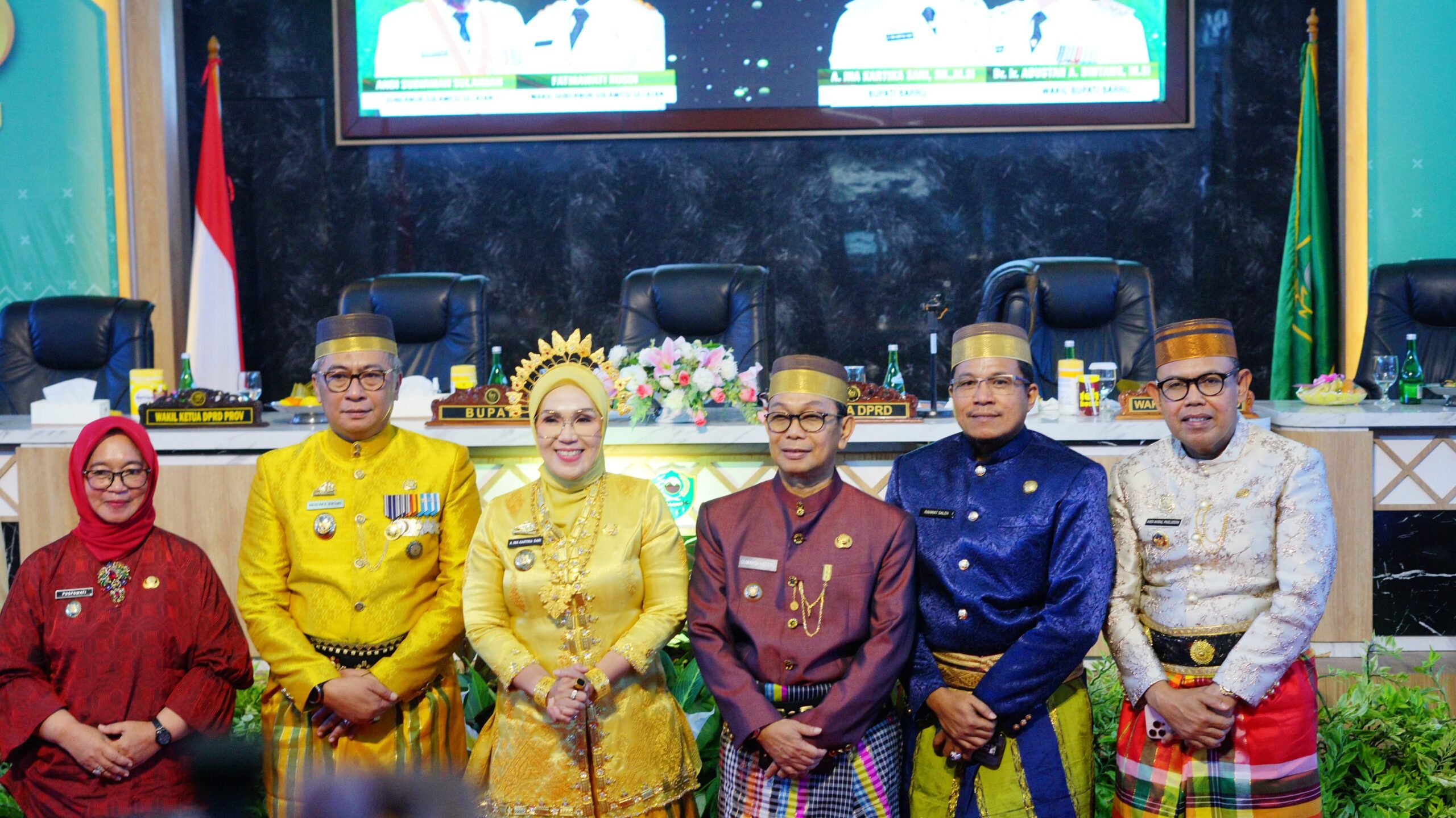 Wakil Bupati Bone Hadiri Peringatan Hari Jadi Barru ke-65