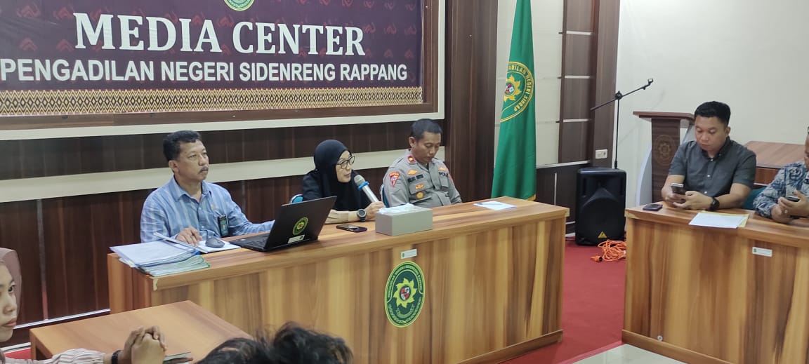 Pengadilan Negeri Sidrap Gelar Rapat Koordinasi Persiapan Eksekusi Lahan