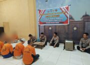 Polres Sidrap Gelar Bimbingan Rohani bagi Tahanan, Dukung Visi Indonesia Emas 2045