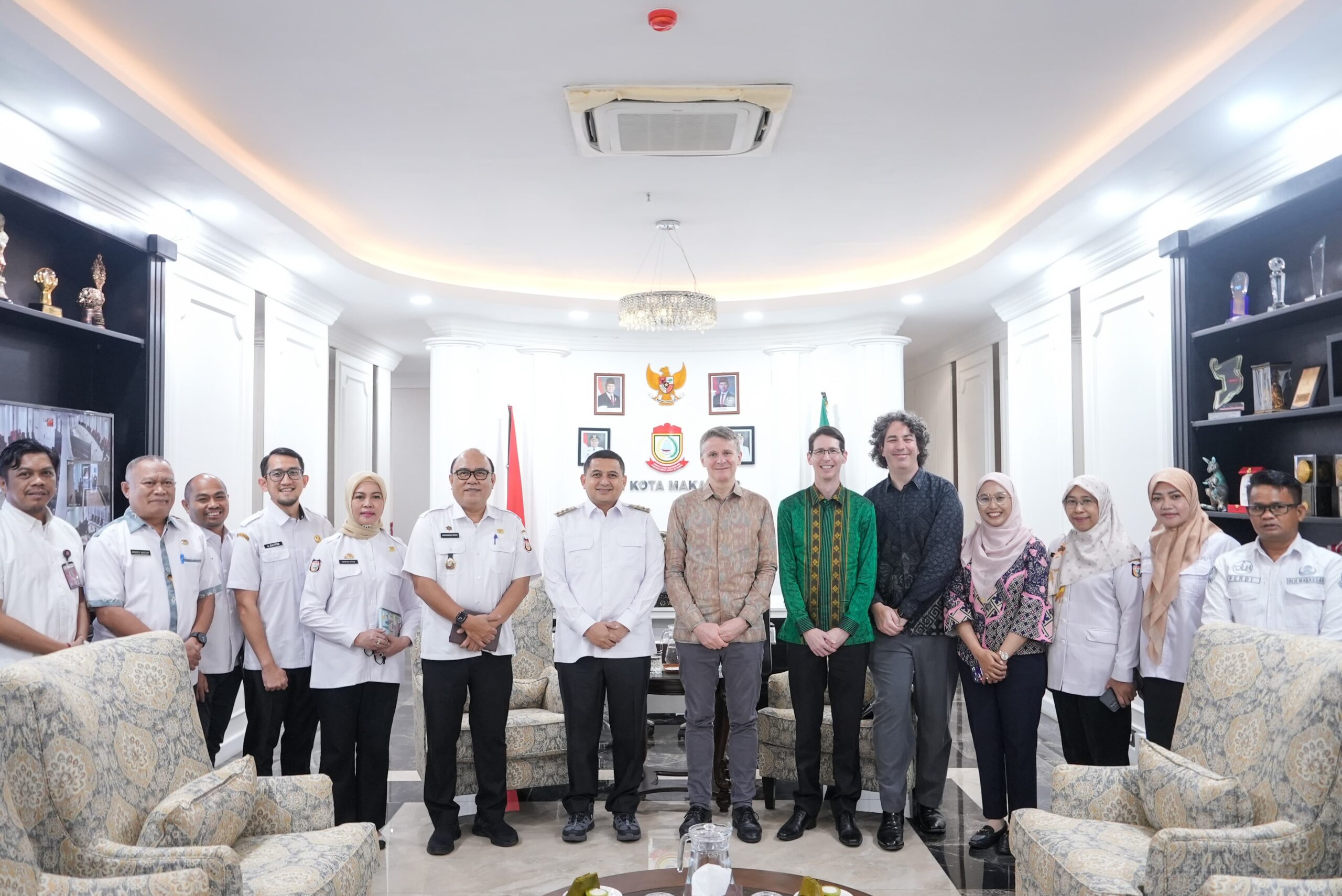 Munafri Ajak Dubes Australia Tangani Sampah, Banjir, hingga Transportasi Publik