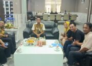 Jelang Konferkab PWI Sidrap, Panitia Silaturahmi ke Bupati Syaharuddin Alrif