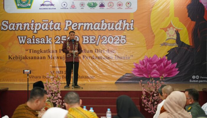 Memaknai Trisuci Waisak, Pemprov Sulsel Ajak Wujudkan Toleransi dan Persatuan