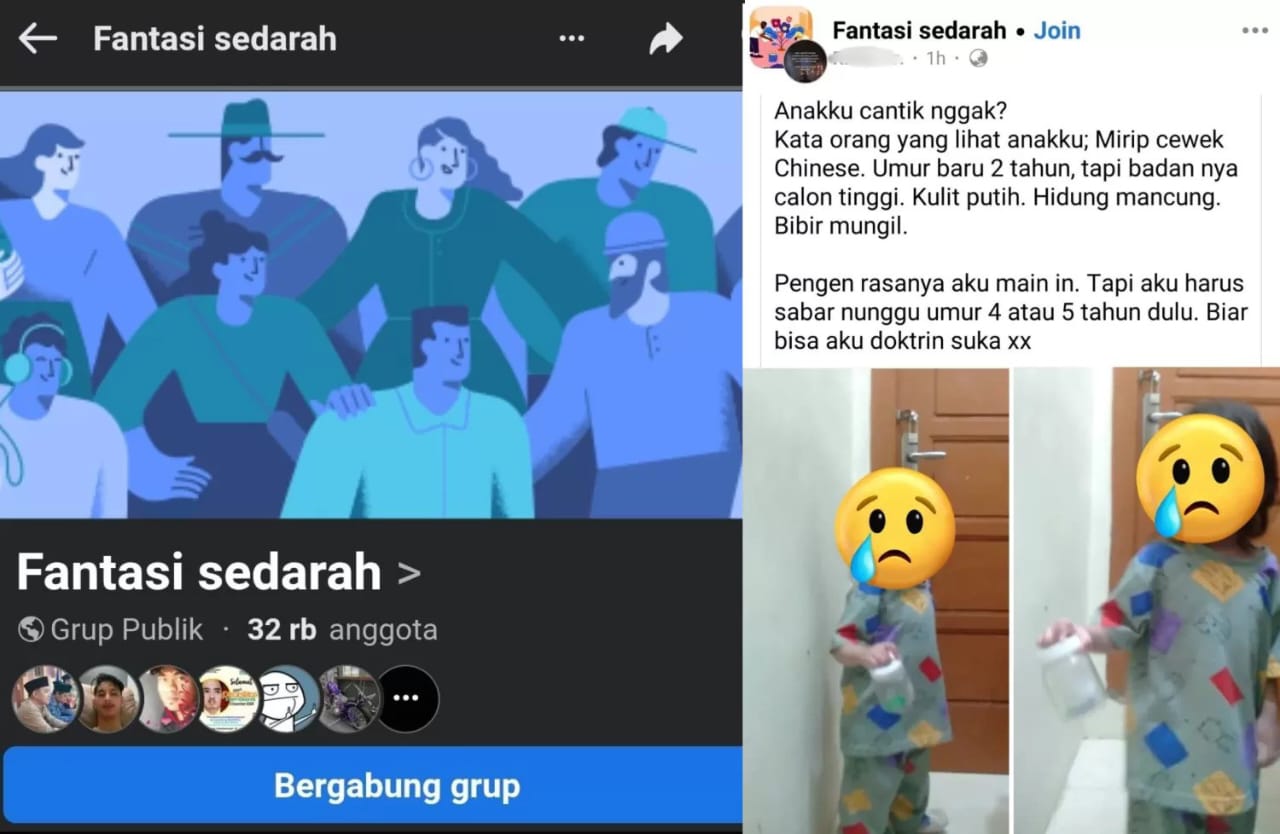 Grup Fantasi Sedarah di Facebook Picu Kecaman, Anggota Capai Puluhan Ribu