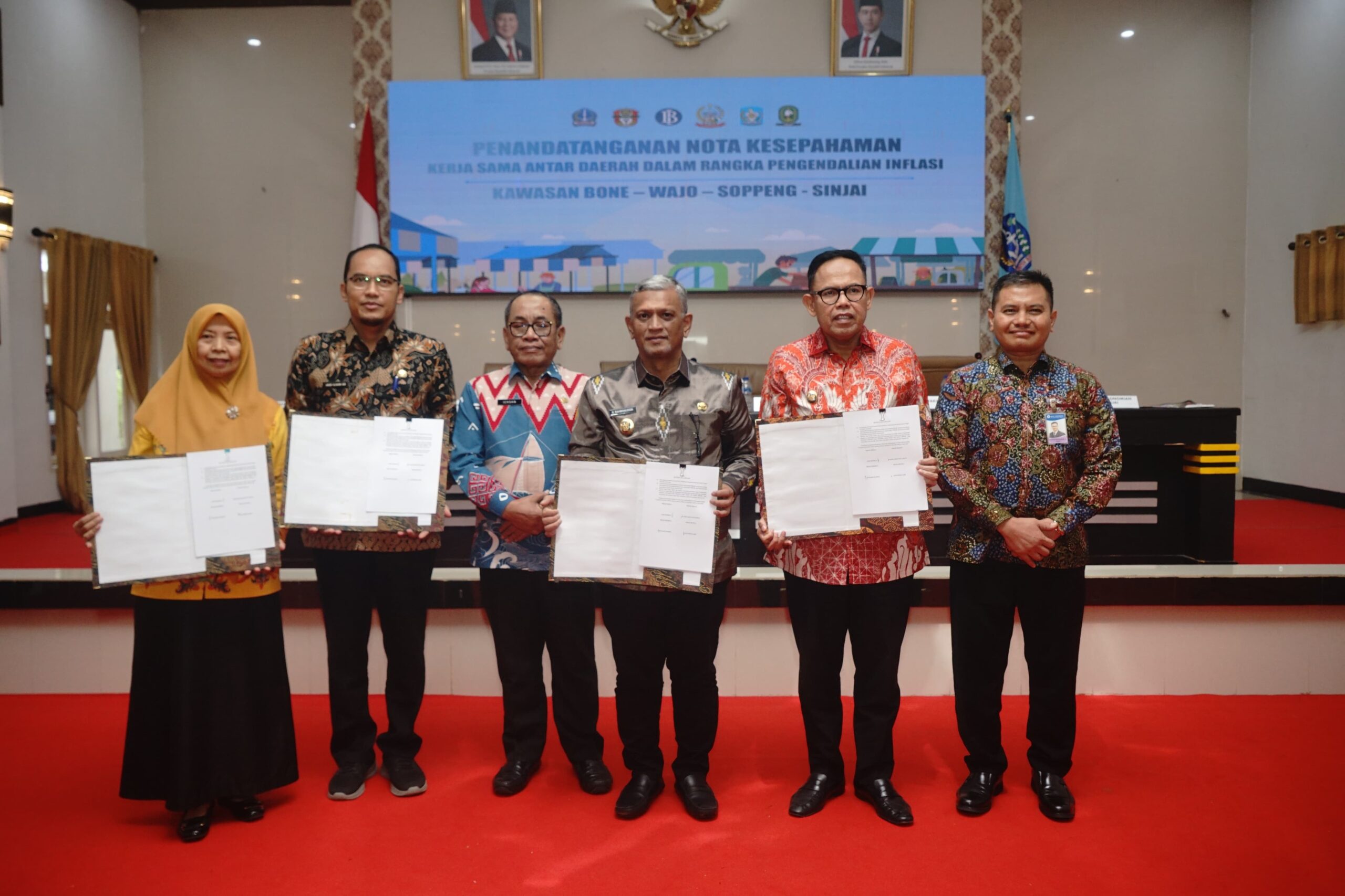 Bone Tuan Rumah High Level Meeting TPID Sulsel, Wabup Ajak Kendalikan Inflasi