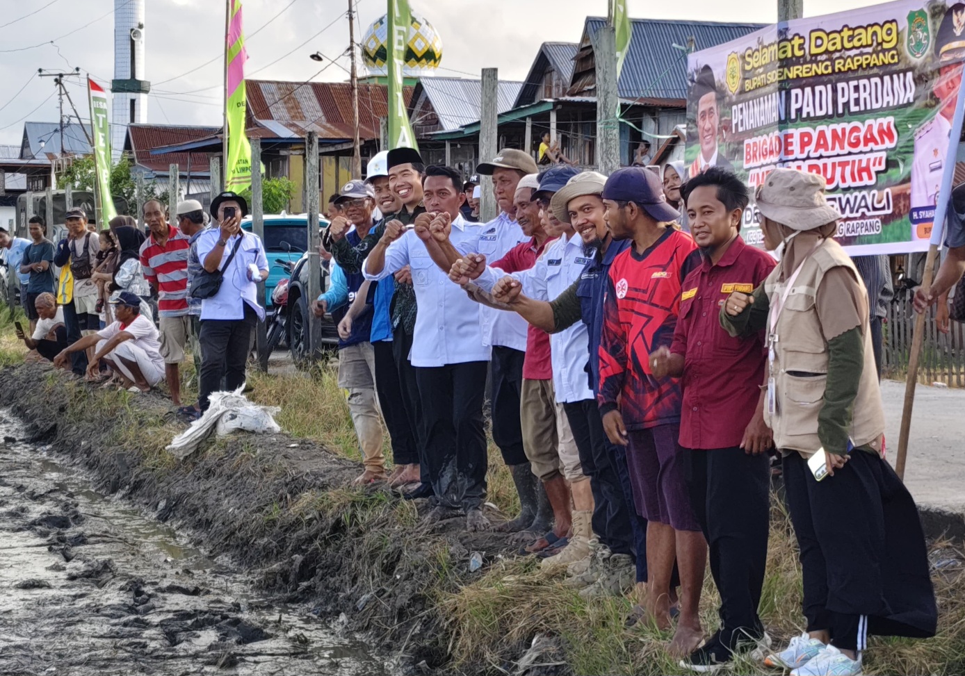 Dorong Revolusi Pertanian, Sidrap Target Produksi Padi 1 Juta Ton