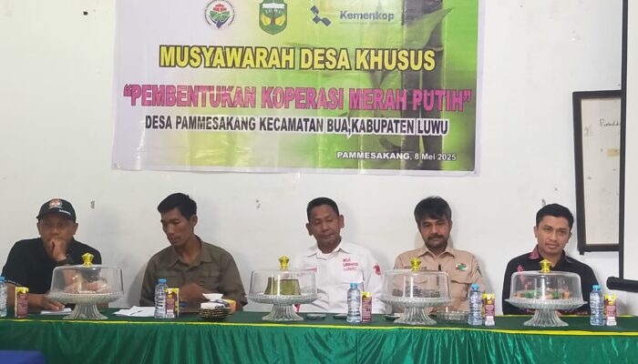Koperasi Merah Putih Pammesakkang Bertekad Wujudkan Kemandirian Ekonomi Desa