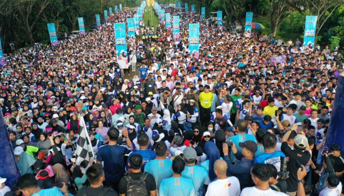 Tangis Bahagia Warnai Fun Run Lutim 2025