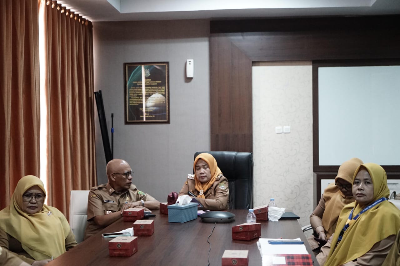 Wakil Bupati Sidrap Ikuti Rakor Inflasi Bersama TPID Secara Virtual