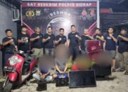 Komplotan Residivis Curat Dibekuk Resmob Polres Sidrap