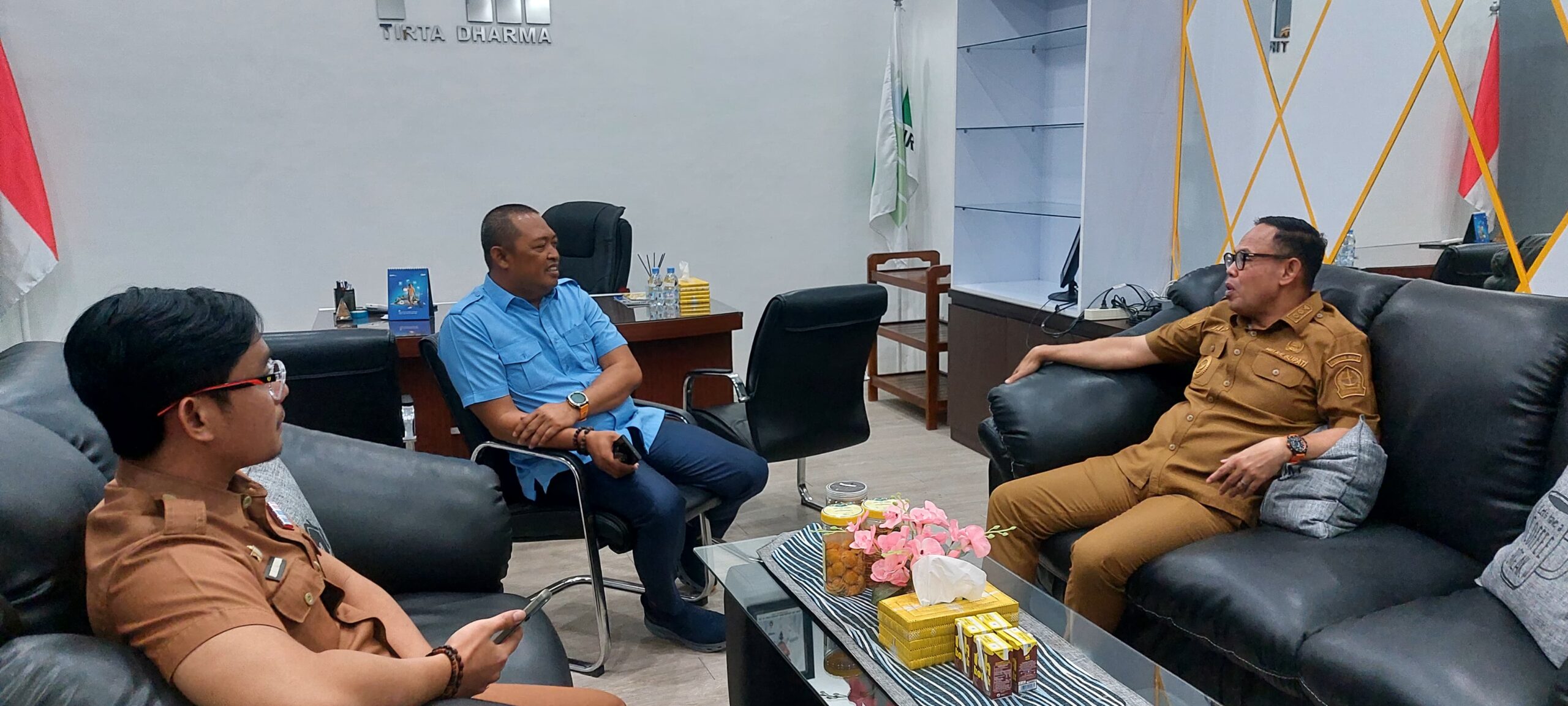 Wabup Andi Akmal Dorong Perumda Wae Manurung Tingkatkan Pelayanan Air Bersih
