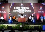 Haidir Basir Hadir Tanpa Tandem, Tiga Paslon Tampil Penuh di Debat PSU Palopo