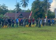 Berikan Semangat, Dansatgas TMMD Ke-124 Kodim 1403/Palopo Pimpin Apel Pagi