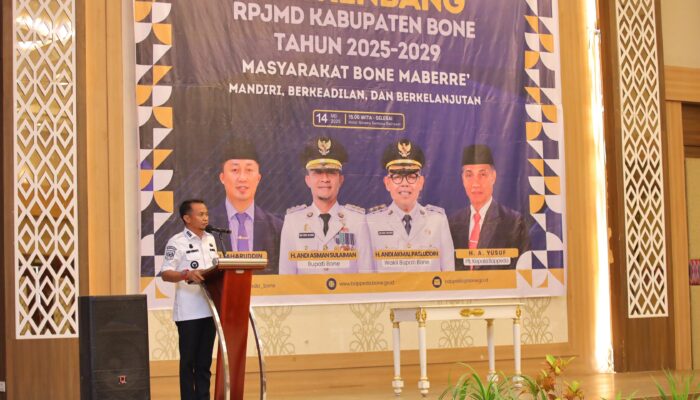 Bupati Bone Buka Musrenbang RPJMD Bone Tahun 2025-2029